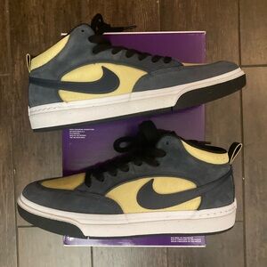 Nike SB React Leo. Mens size 11.5. Michigan Thunder colorway Brand new/Deadstock